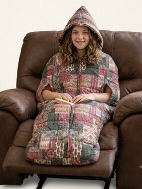Vintage 70s Heritage Quilts Snug Sak Wearable Sleeping Bag